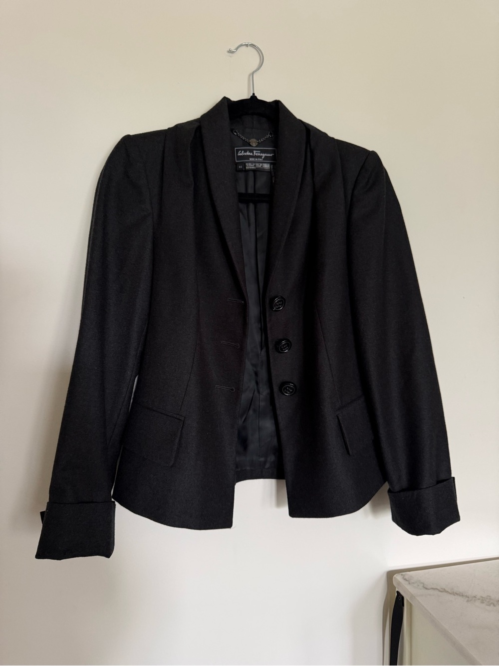 Salvatore Ferragamo Wool Blazer
